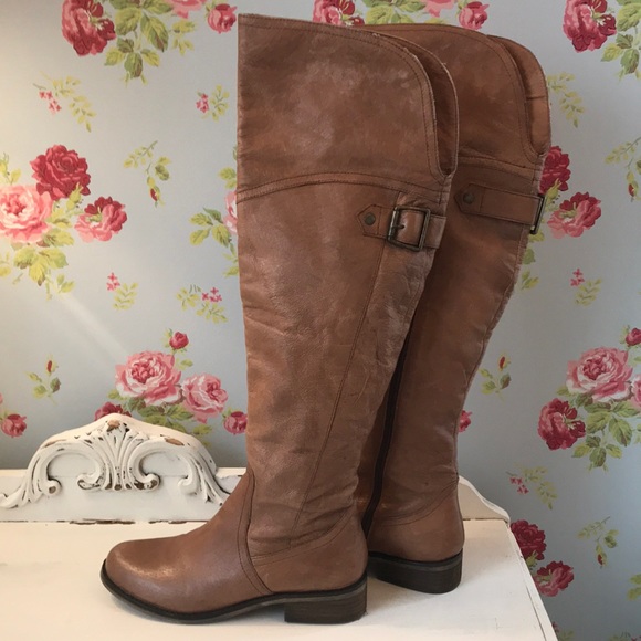 dune trish over the knee boots